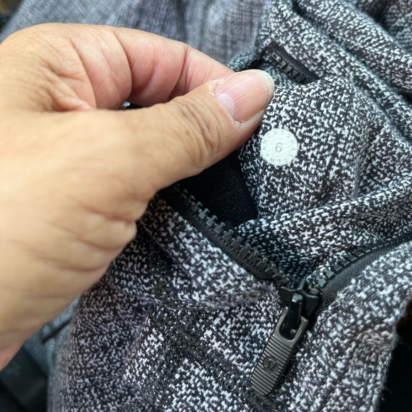 Lululemon Define Zip Up Jacket Coco Pique Black - Picture 15 of 16